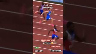 Noah lyes anchors USA to VICTORY  | 4x1 | #record #track #noahlyles #viral #fyp #shorts