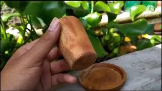 GELAS KAYU MAHONI PREMIUM By CRAFT LPNU JEMBER