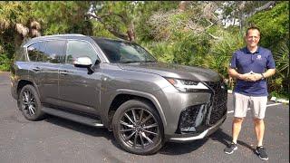 Is the 2023 Lexus LX 600 F Sport a BETTER luxury SUV than a BMW X7?