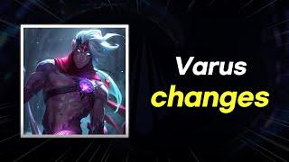 Varus Changes, Rune Changes (+14.13 patch / league of legends)