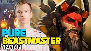 Dota 2 Pure Beastmaster Carry Gameplay FISSURE 4 Upper Finals. Gaming Gladiators vs Betboom Game 2