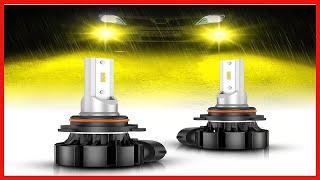 SEALIGHT H10 LED Fog Light Bulbs, 3000K Yellow 4000 Lumens 11W High Power,9140 9145 9040 9045 LED