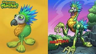 ALL My Singing Monsters Vs Monstrous Version | My Singing Monsters ~ MSM