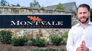 Tour of Montvale at Copperleaf a Luxury Home Community in Cary North Carolina