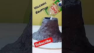 #shorts Volcano Eruption Model/Volcanic Eruption  /Kansal Creation