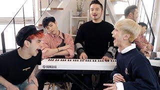 Guessing boy group kpop songs on the piano this time lol - Edward Avila