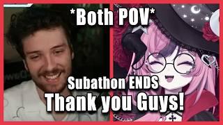 Highlights of CDawgVA & Ironmouse during her final subathon moments (Both POV)