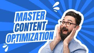 Mastering SEO Content Optimization Tips #seo  #contentoptimization