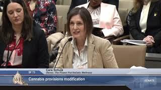 Cara Schulz Testifies on Cannabis Legalization #MNLeg 2023