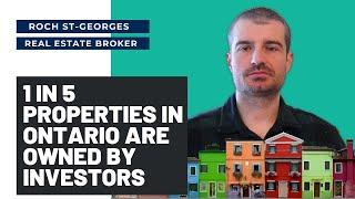 1 in 5 Properties in Ontario are Owned by Investors