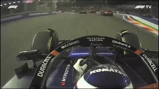 Franco Colapinto's MEGA start | F1 Singapore 2024