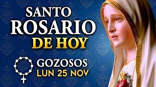 ROSARIO de HOY lunes 25 de noviembre 2024 | Misterios Gozosos del Santo Rosario