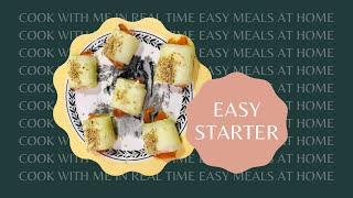 REAL TIME cooking with me (with music) | Cook with me quick party appetizer.