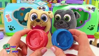 Puppy Dog Pals Bingo, Keia and Rolly Visit Fizzy Pet Vet