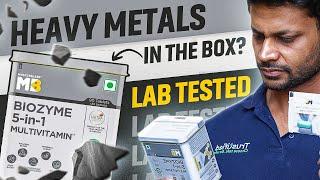 MUSCLEBLAZE BIOZYME MULTIVITAMIN LAB TEST REPORT || LEAD FOUND ?? #review #fitness #health