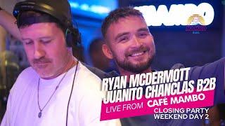 Ryan McDermott & Juanito Chanclas Closing Party Café Mambo Ibiza