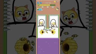 Save The Doge Puzzle Gameplay | Puzzle Dog Save To Bee Gameplay Video | Save The Doge Game Level 106