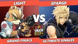 SSC Fall Fest GRAND FINALS - Light (Fox) Vs. Spargo (Cloud) SSBU Ultimate Tournament