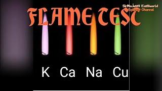 FLAME TEST, Chemistry of flames/Flames of S-block metals