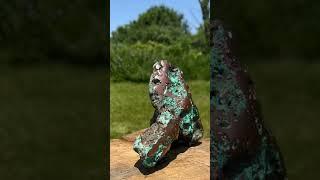 Agate Stone Cutting Reveals Hidden Crystal Beauty!  11 #viral  #youtubeshorts #crystals