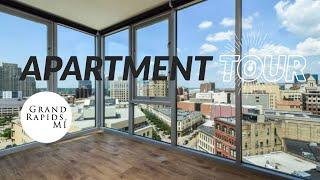 MY MODERN LUXURY APARTMENT TOUR! (Grand Rapids, MI)