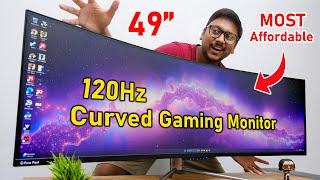 Unboxing My Killer 49" 120Hz Ultra Wide 32:9 Curved Gaming Monitor...  OMG !!