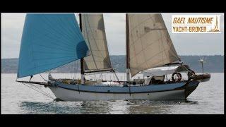GOELLETTE  VOILIER CLASSIQUE A VENDRE  - FOR SALE  GAELNAUTISME