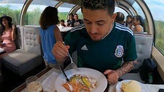 First Class Mexican Breakfast on Luxury Train El Chepe 