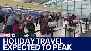 Record number of holiday travelers expected: AAA | FOX 13 Seattle