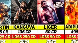 Top 50 FLOP ( Highest Loss ) Movies In India | Kanguva | Adipurush | BMCM | Filmy Ask