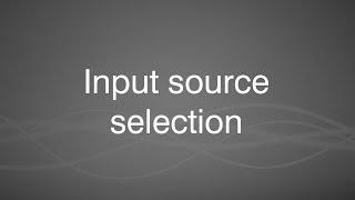 DERYtelecom - TV Input source selection