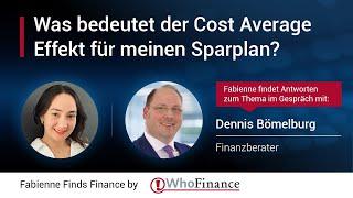 Cost Average Effekt: Was bedeutet dieser für meinen Sparplan?