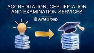 Accreditation, Certification and Examination Services by APMG