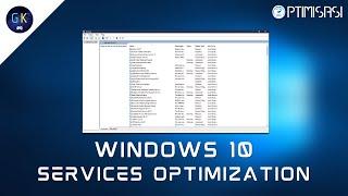 Disable Unnecessary Services in Windows 10 - Optimisasi Eps. 05