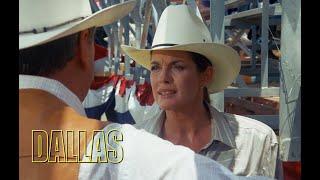 DALLAS | J.R. Is Angry After Sue Ellen Gives His Mistress Some Good Advice