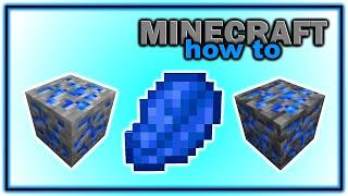 How to Find and Use Lapis Lazuli in Minecraft! | Easy Minecraft Tutorial