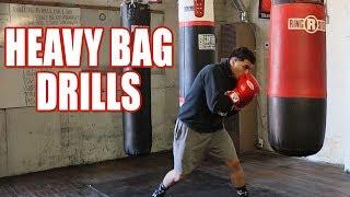 HEAVY BAG DRILLS, IMPROVE YOUR BOXING