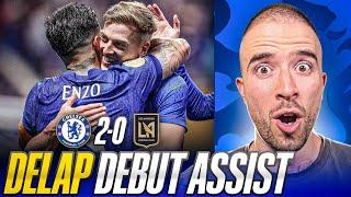 DELAP ASSIST ON DEBUT AS CHELSEA GET FIRST WIN! | CHELSEA 2-0 LA FC