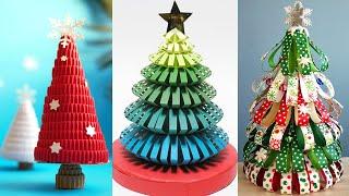 Diy Miniature Christmas House ️ Christmas Tree And Fireplace #Shorts