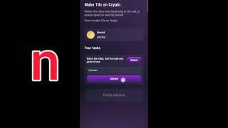 how to make 10x crypto | how to make 10x crypto code today's | 21 july how to make 10x crypto code