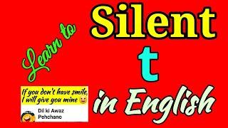 Silent  t  in English |#education #englishgrammar #viral @sollyinfusion