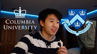 I applied to Columbia University... |  ED reaction