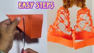 How to Make Star Tail Step by Step Easy | Parol Tail | Lantern Tail Making