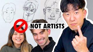 CAN ART NOOBS LEARN TO DRAW IN 1 HOUR?