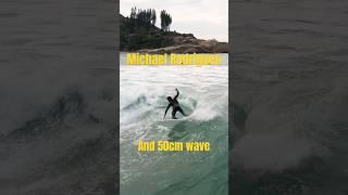 Michael Rodrigues and his skills on small waves #surf #surfing #wsl #wslbrasil #wqs