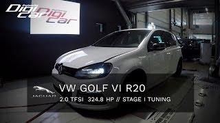Volkswagen Golf VI R20 324,8 HP - Stage I Chiptuning | Digicar Engineering