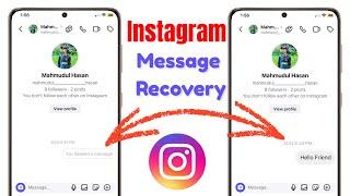 How To Recover Deleted Chats on Instagram || Instagram Messages Recovery (2025)