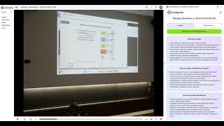 Mindgrasp Chrome Extension Demo - AI notes and answers for Panopto lecture videos