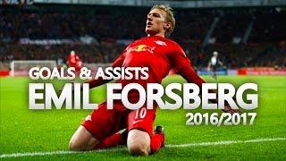 Emil Forsberg | Goals & Assists 2016/2017 | The Magician - RB Leipzig Superstar