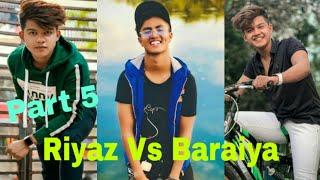 Riyaz Vs Baraiya om best Tiktok videos part 5 || Tiktok Prime Studio ||